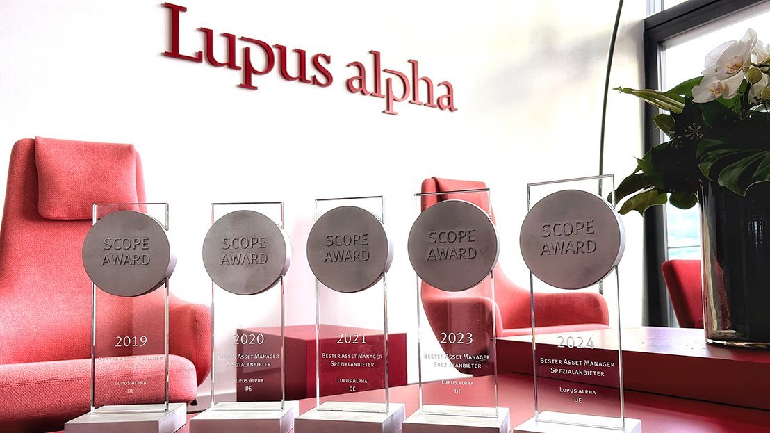 Fünf Mal bester Spezialanbieter - Lupus alpha 